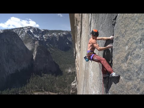 El Cap - El Nino Pineapple Express Crux Pitch 5.13b/c