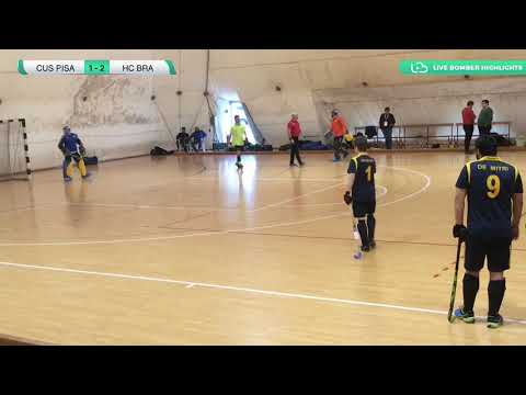 🏑Highlights #U21#Indoor ~ HC BRA 🆚  CUS PISA ⚠️FINALE 3^/4^ POSTO⚠️