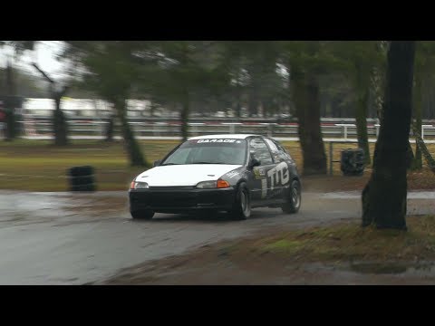 Maciej Olejniczak, Honda Civic TTG - VII SuperOES Tor Poznań - 11.01.2020