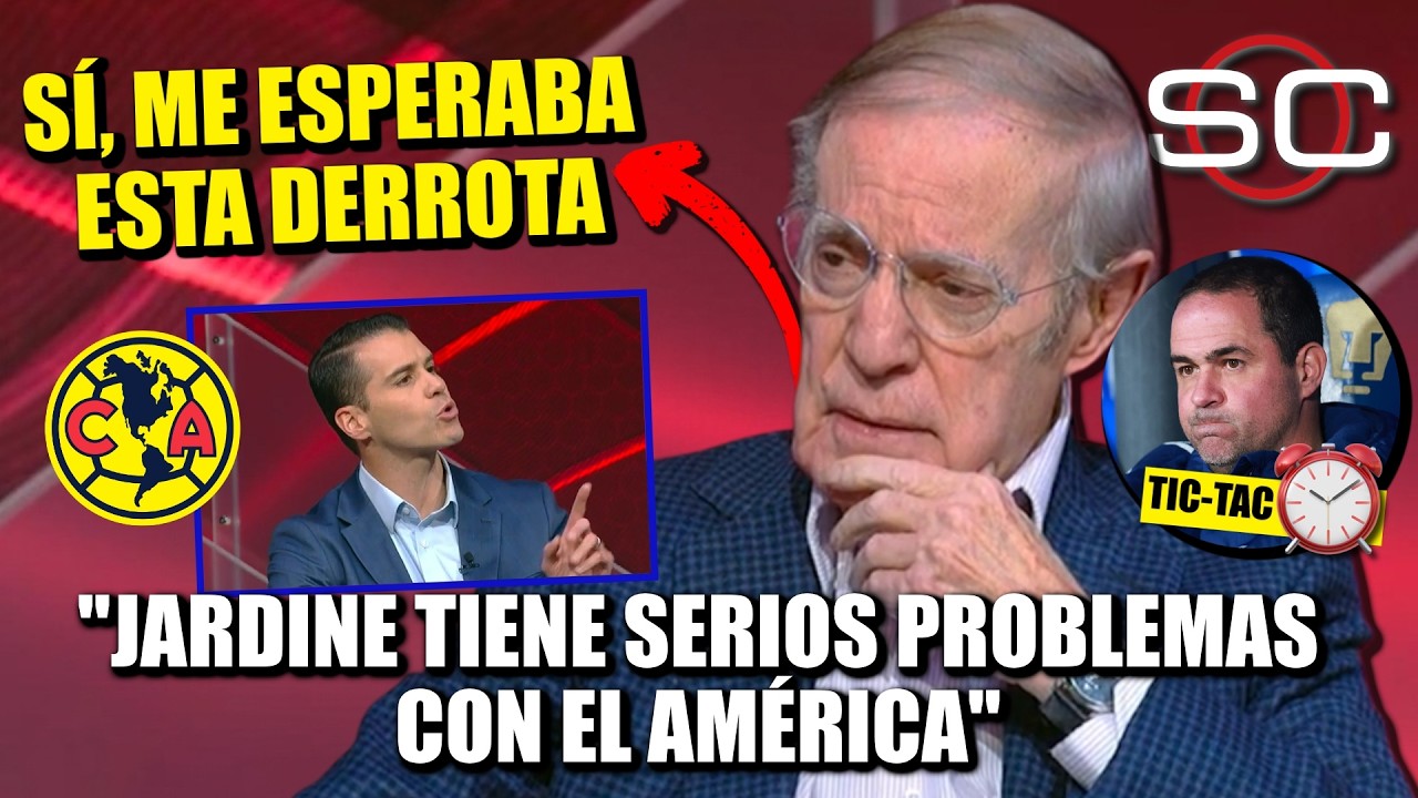 A Jardine se le NUBLARON LAS IDEAS con el AMÉRICA y SE LE ACABA EL TIEMPO en LIGA MX | SportsCenter