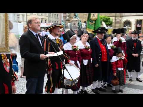 Tag der Franken am Maxplatz in Bamberg