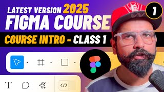 Master Figma in a Month: Figma Tutorial for Beginners 2025 by Graphics Guruji - class 1