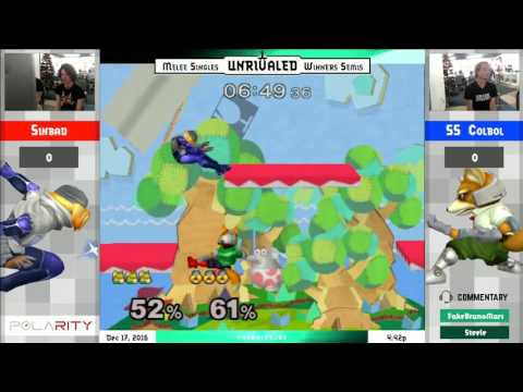 Unrivaled 4 Melee - SS Colbol (Fox) vs Sinbad (Sheik) - Winners Semis