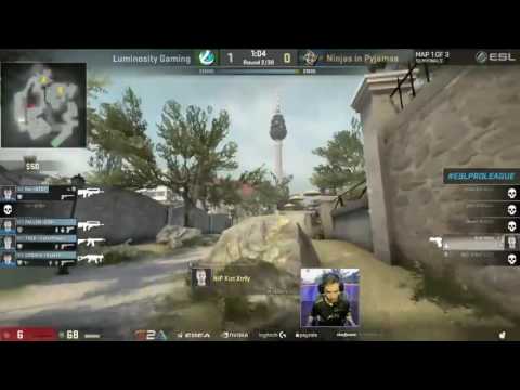 LG FNX ACE x NIP / Luminosity x Ninjas in Pyjamas SEMI FINAL ESL Overpass