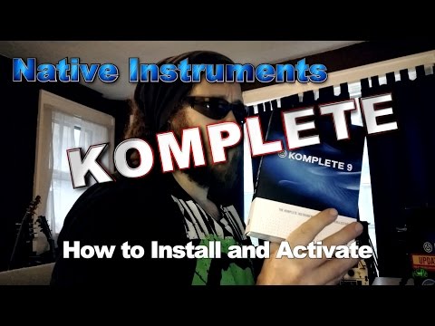 Native Instruments KOMPLETE - How to Install and Activate