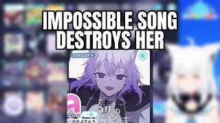 30 Points and Dead?! She Attempts the Hardest Song in the Game and Crashes | Shirakami Fubuki