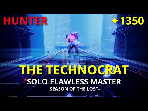 The Technocrat - Solo Flawless 1350 Master Empire Hunt | Destiny 2 (PS5)