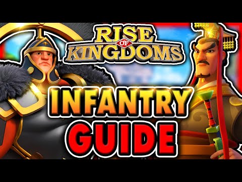 BEST Legendary INFANTRY Investment Order for F2P! Rise of Kingdoms Infantry Guide 2024