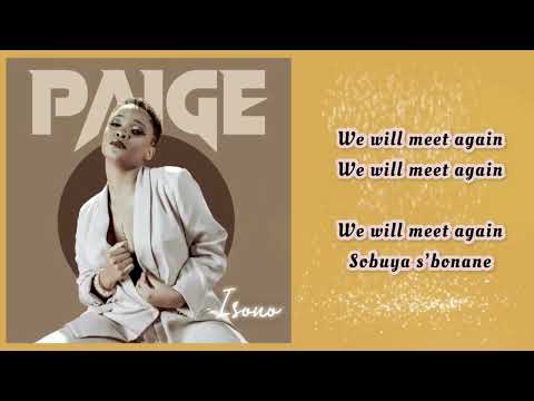 PAIGE- ISONO{official lyric video}