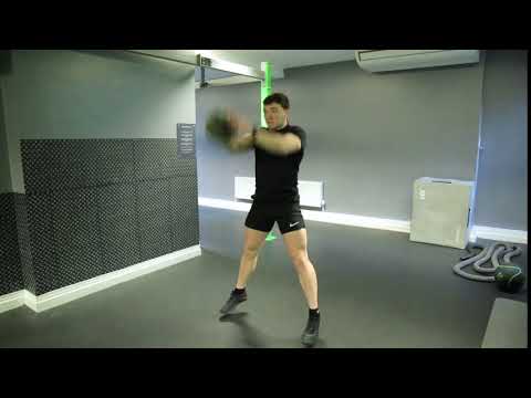 How To Do Medicine Ball Power Snatch | Exercise Demo