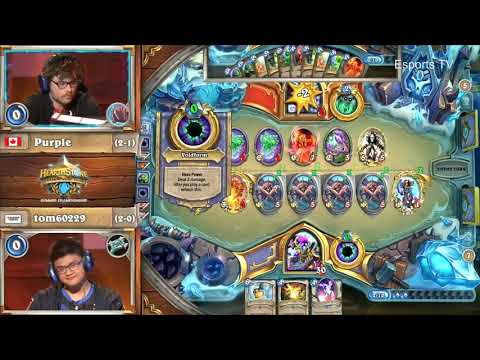 Tom60229 vs Purple (Bo5) | Hearthstone Summer Championship 2017 Group A | HS Esports