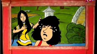 marionetas en la cuerda