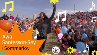 Awa Santesson-Sey sjunger &quot;Obvious&quot; live i Sommarlov