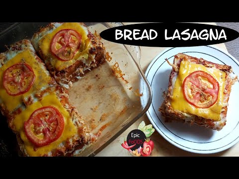 Bread Lasagna Recipe || How To Make Easy Lasagna Recipe || Lasagna Bread Sandwiches