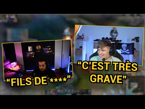 ALDERIATE SE LACHE SUR LE LIVE DE RHOBALAS, TOMY INSULTE LES JOUEURS DE TAHM KENCH - Best of LoL FR