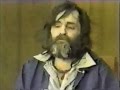 Charles Manson Talks About The Global Elite