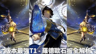 シャドバWB | 版本最強T1 - 羅德歐石板紋章教全解析，我這條命都是羅德歐跟恩寵給的 | 闇影詩章：凌越世界 シャドウバース ワールズビヨンド SVWB 4K CC字幕