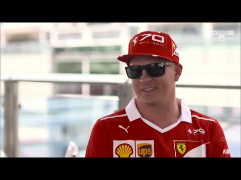 Monza 2017 Kimi Räikkönen Special Interview with Martin Brundle  - Lets talk about your Enigma! 😎