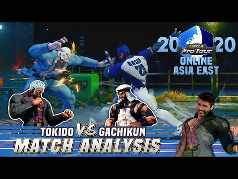 SFV CE Match Analysis: CPT Online Asia East 2 - Tokido (Urien/Akuma) vs. Gachikun (Rashid)