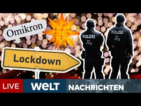 KNALLHARTE CORONA-MAßNAHMEN: Omikron bremst Weihnachten und Silvester brutal aus | WELT Newsstream