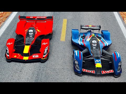 Red Bull X2010 vs Red Bull X1 - Desert Drag Race