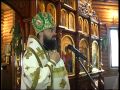 Первая служба в Богоявленском кафедральном соборе Горловки 