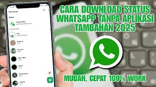 Download lagu How to Download Other People's WhatsApp Statuses Without Additional Apps - Download the Latest WA... mp3
