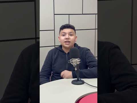 Aluno da Escola Parque dos Sonhos Gustavo Acelino abordou sobre o Mundial de Robótica