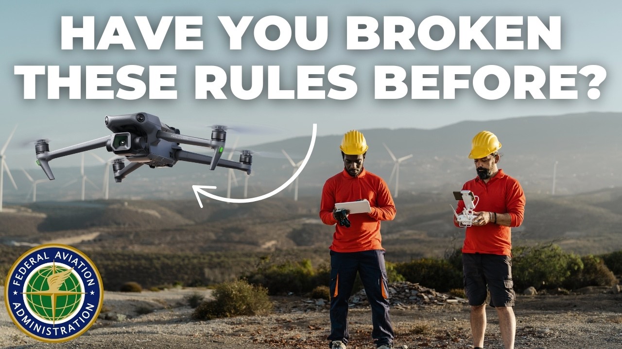5 FAA Drone Rules You're Likely Breaking Without Realizing!