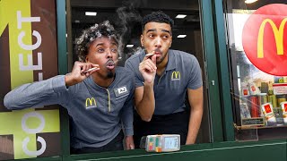 Fake Drive-Thru Prank In McDonalds