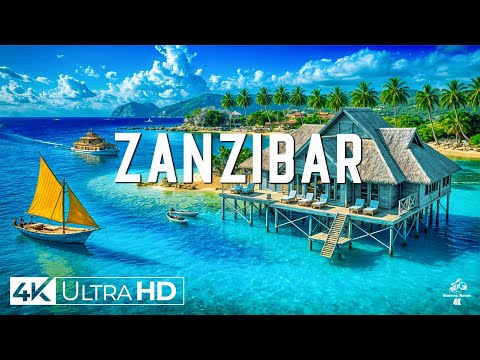 Zanzibar in 4K ULTRA HD - Tropical Paradise in Africa | Scenic Relaxation Film With Calming Music