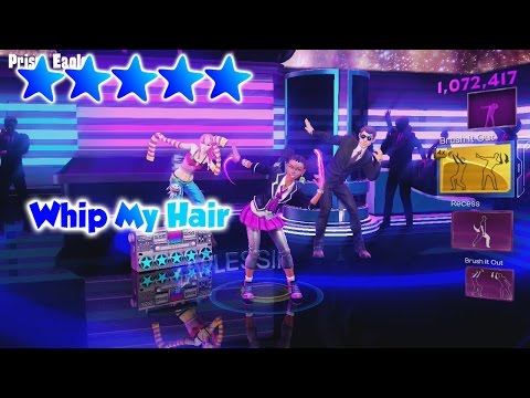 Dance Central 3 - Whip My Hair (DC2 Import) - 5 Gold Stars