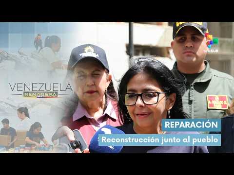 Pdta. (E) Delcy Rodríguez supervisó habitabilidad de infraestructuras en Caracas