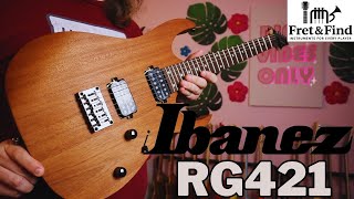 This Ibanez Is A No Nonsense, Stripped Down MACHINE! | Ibanez RG421
