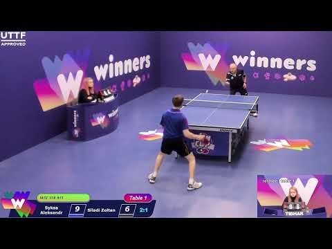 WINners CUP table 1 06.01 Syksa Aleksandr - Siladi Zoltan  20:30