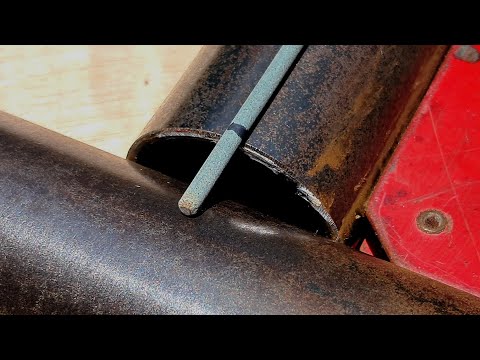 a welder's smart idea how to cut pipes quickly