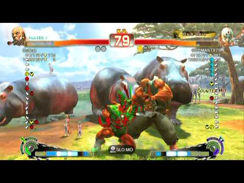 SSF4 AE: Bullcat(Gouken) vs GODMAN1979(Fuerte) - HD 720p