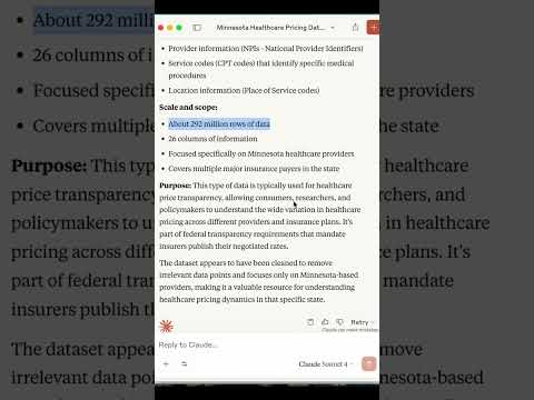 Gigasheet MCP: Analyze HUGE Data with LLMs like ChatGPT & Claude