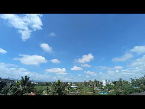 Unbelievable weather. #bluesky #timelapse