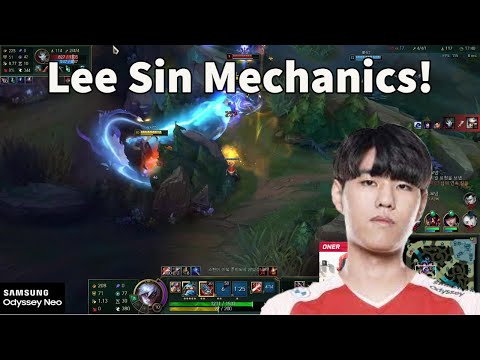 T1 Oner Shows Off His INSANE Lee Sin Mechanics!!