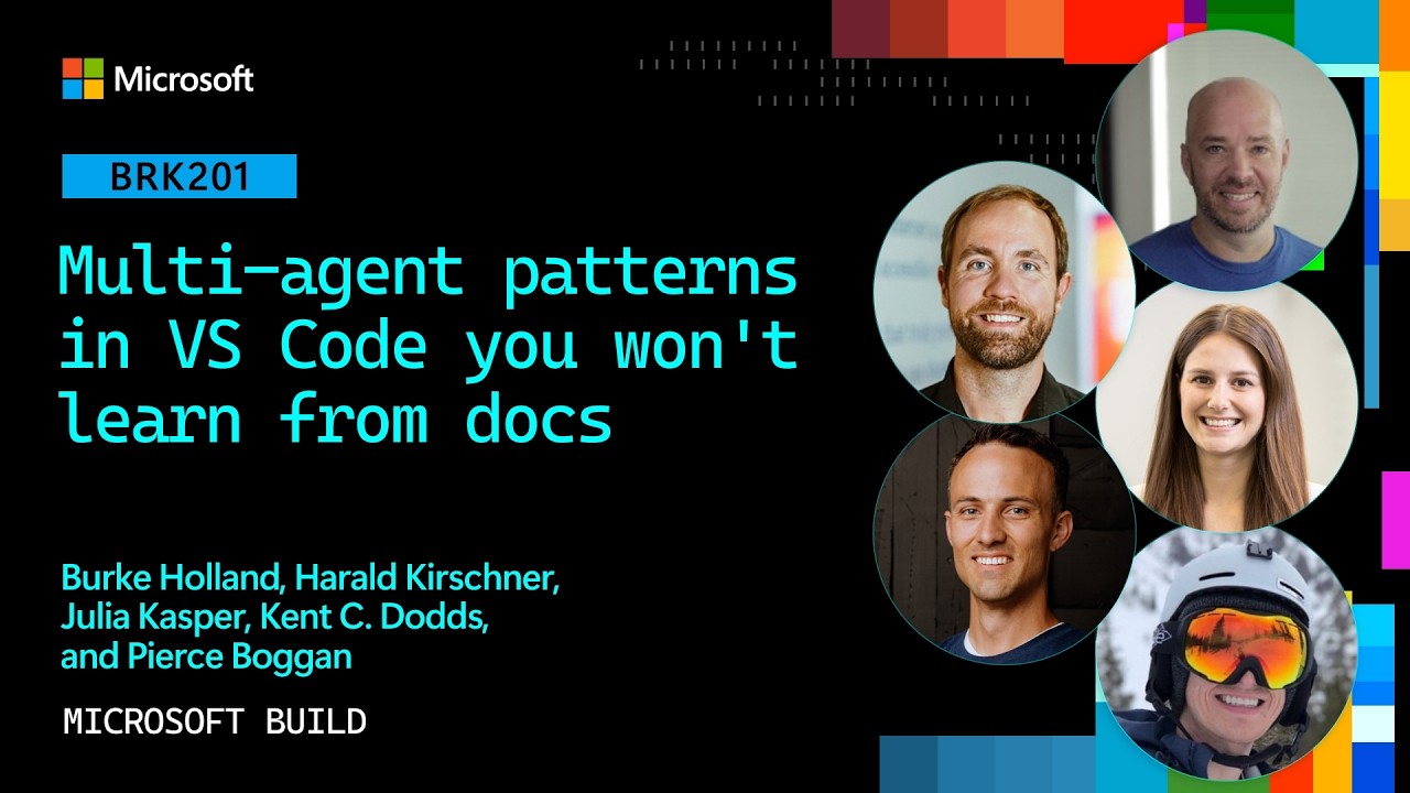 Multi-agent patterns in VS Code you won't learn from docs | BRK201 ...
