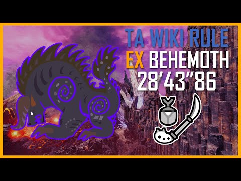 [MHW] ★９ Extreme Behemoth - Insect Glaive 28'43'86 (TA WIKI RULE) | ★9 極ベヒーモス討滅戦・極ベヒーモス・操虫棍