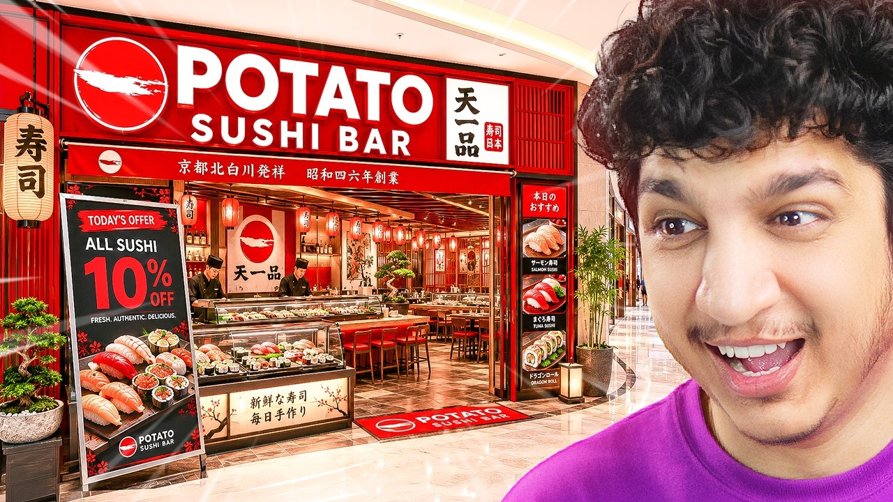This New Sushi Store Cost Me EVERYTHING 🍣😨
