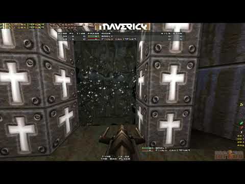 Quake 1/QuakeWorld: IvanPUA Vs OldOAK DM4