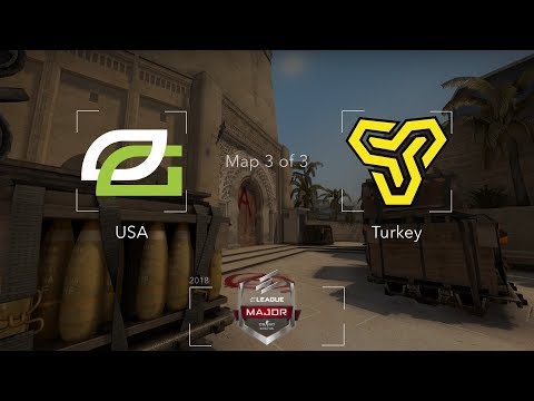 OpTic Gaming vs Space Soldiers Map 3 (Mirage) - Europe Minor, ELEAGUE Major 2018
