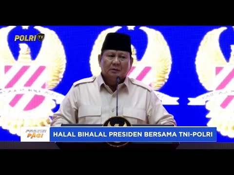 HALALBIHALAL PRESIDEN RI BERSAMA PURNAWIRAWAN TNI AD DAN KELUARGA BESAR TNI-POLRI