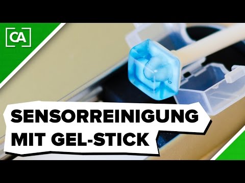 Sensorreinigung mit Gel-Stick - Sensor reinigen einfach & effektiv - caphotos.de