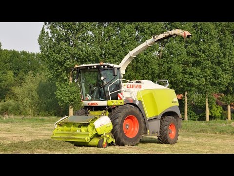 Claas Jaguar 980 - Loonbedrijf Neyt - gras hakselen