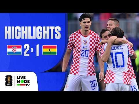 Croácia 2-1 Gana (WC 2026)