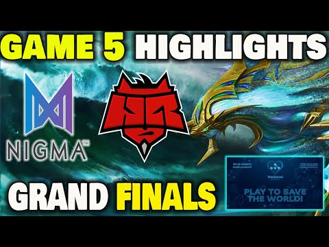 Nigma vs Hellraisers Game 5 Highlights WeSave! Charity Play Grand Finals